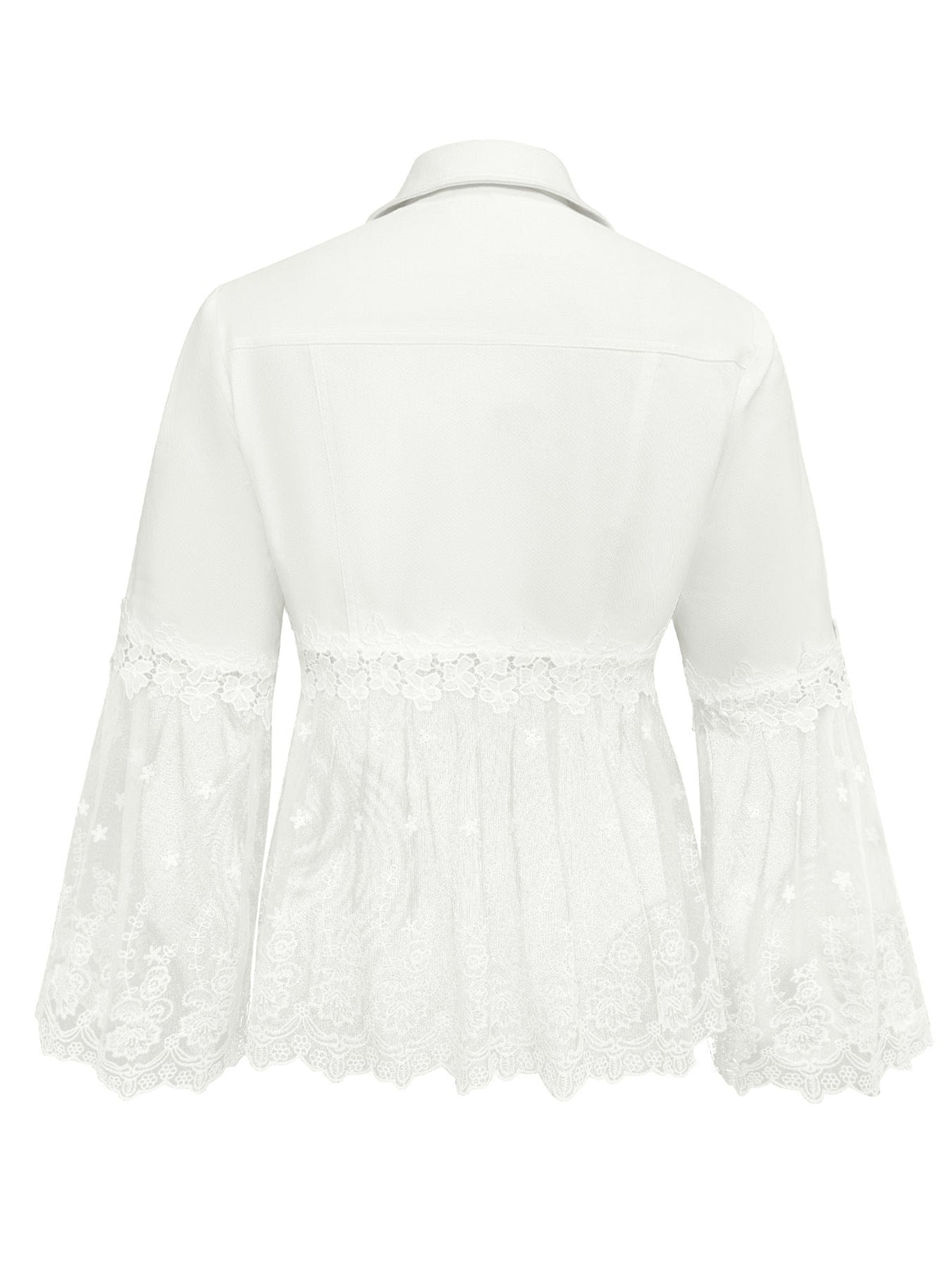 Elise | Jacke mit Spitzen-Einsatz