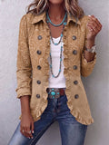 Christine | Jacke mit Westernmuster und Rüschen