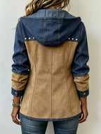 Marianne | Patchwork-Jacke mit Kapuze