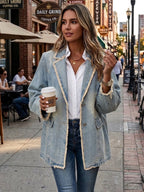 Hélène | Vintage-Blazer im Oversize-Stil mit unversäuberten Kanten