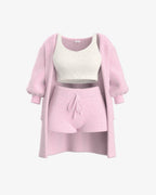 Tallulah – Bouclé Strick Pyjama Set