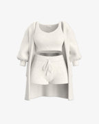 Tallulah – Bouclé Strick Pyjama Set