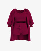 Tallulah – Bouclé Strick Pyjama Set