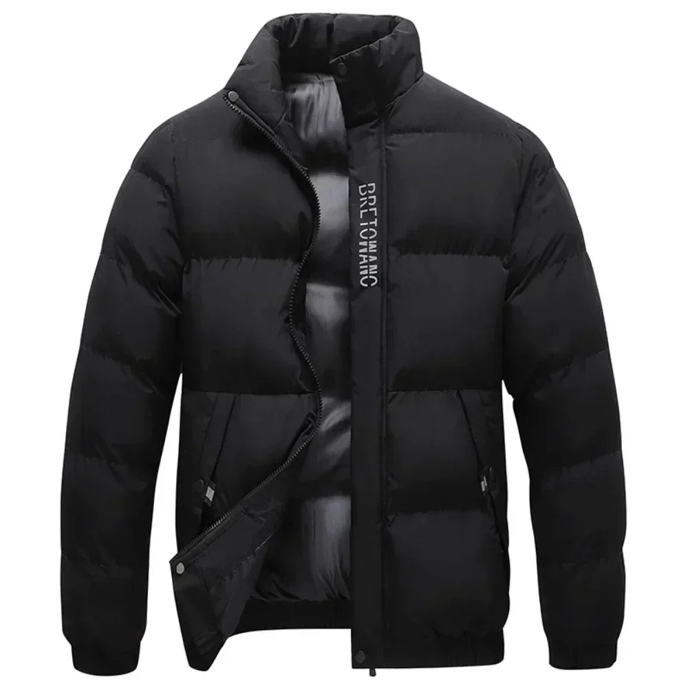 Bas | Winterjacke mit hohem Kragen