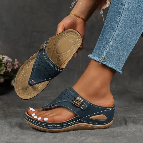 Mila | Bunte Komfortsandalen