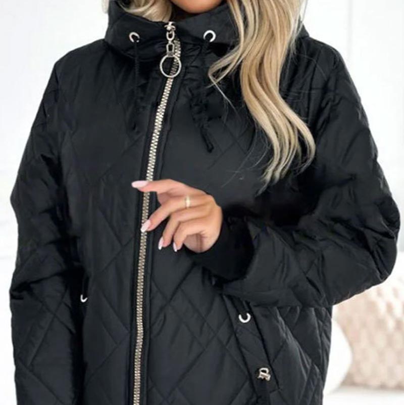 Daphne | Warme Steppjacke mit Kapuze