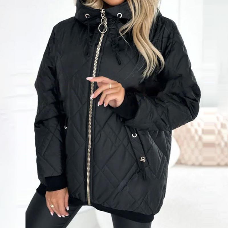 Daphne | Warme Steppjacke mit Kapuze