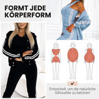 3-teiliges Damen-Set | Jacke, Top & Hose