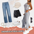 3-teiliges Damen-Set | Jacke, Top & Hose