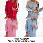 3-teiliges Damen-Set | Jacke, Top & Hose