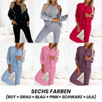3-teiliges Damen-Set | Jacke, Top & Hose