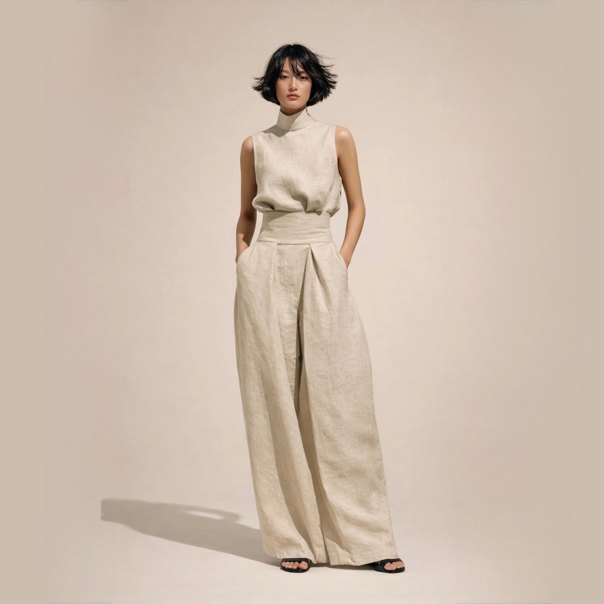 Elisa | Eleganter Jumpsuit mit Hoher Taille