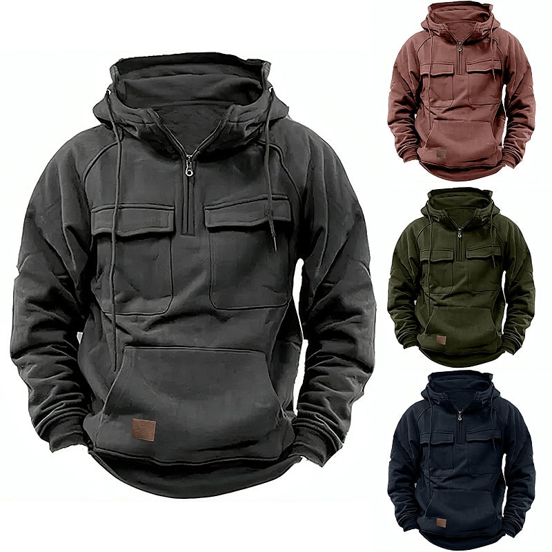 Marco | Winterpullover mit Zip